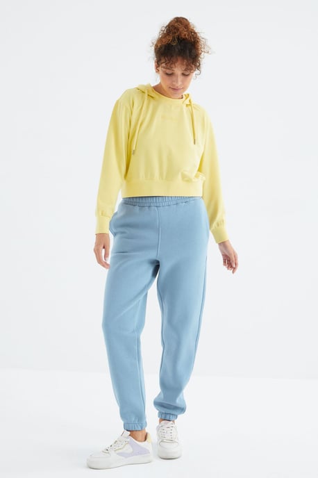Dames Hoge Taille Fleece Jogger Sweatpants - Image 4