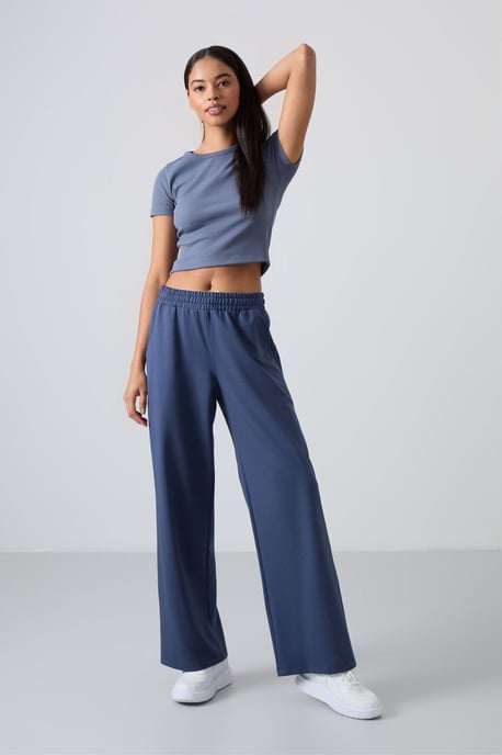 Brede-Pijp Sweatpants met Elastaan - Image 1
