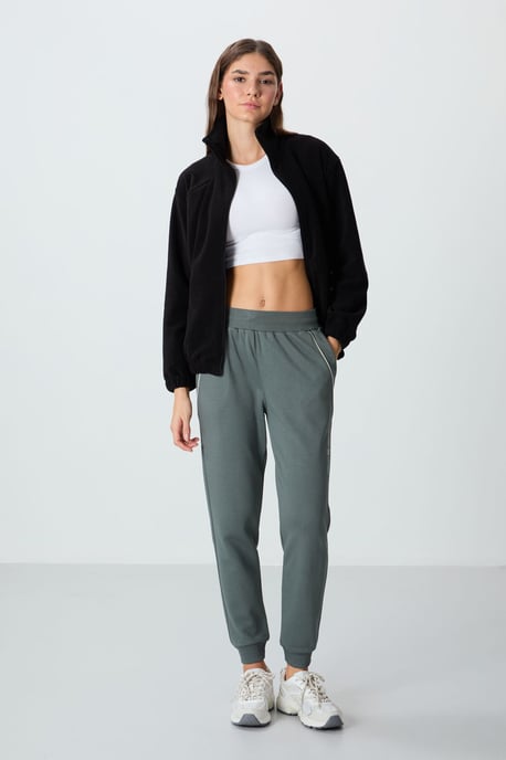 Dames Jogger Sweatpants van Katoenmengsel - Image 1