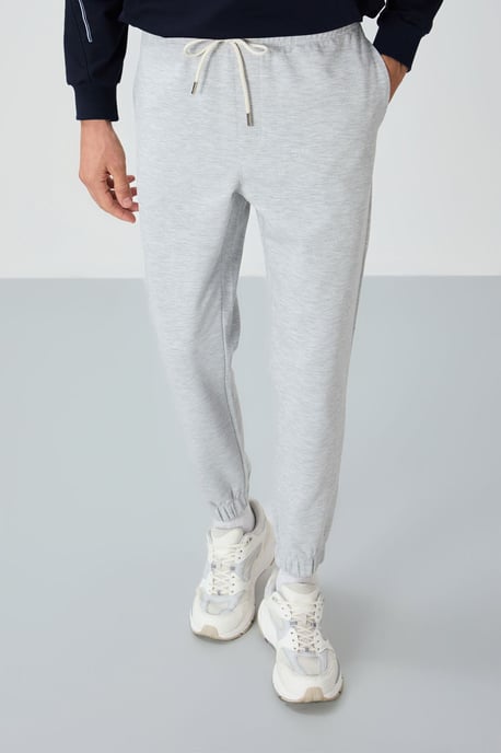 Heren Regular Fit Fleece Joggingbroek - Image 1
