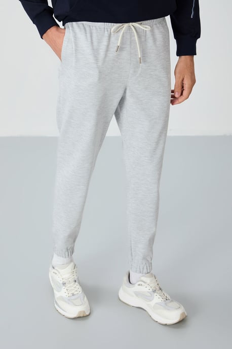 Heren Regular Fit Fleece Joggingbroek - Image 4
