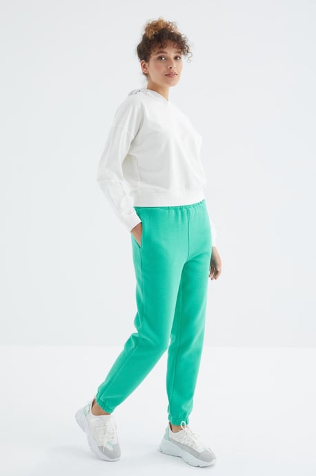 Dames High-Waist Fleece Joggingbroek - Image 3