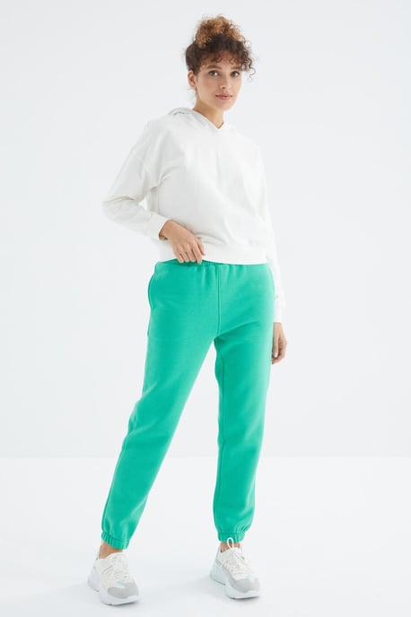 Dames High-Waist Fleece Joggingbroek - Image 5