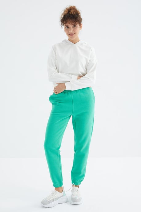 Dames High-Waist Fleece Joggingbroek - Image 6