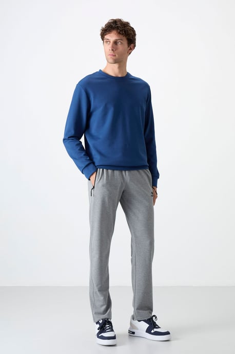 Heren Regular Fit Rechtesnit Sweaterbroek - Image 5