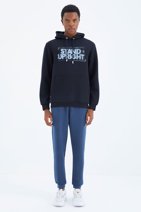 Heren Regular-Fit 3-Draad Fleece Joggingbroek - Image 4