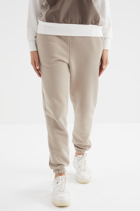 Dames High-Waist Fleece Jogger Sweatpants - Image 4