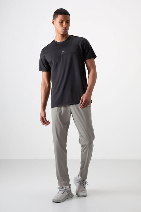 Herrers raka sömlösa sweatpants - Image 1