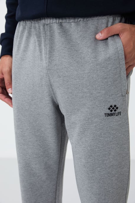 Heren Slim-fit Rechte Sweatloungebroek - Image 4