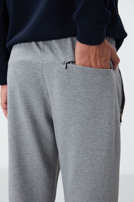 Heren Slim-fit Rechte Sweatloungebroek - Image 5
