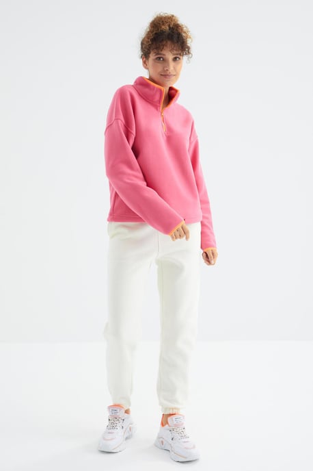 Dames Hoge Taille Fleece Joggingbroek - Image 3
