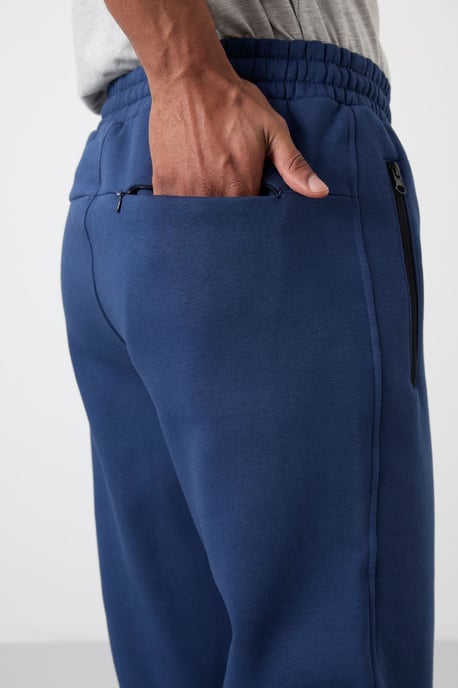 Heren Regular Fit Fleece Joggingbroek - Image 5