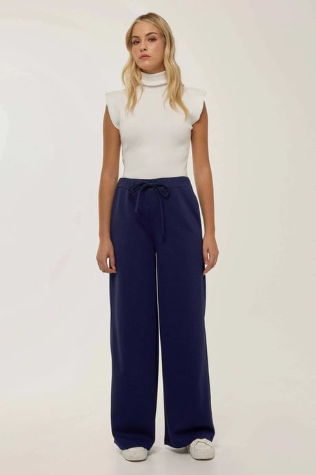 High Waist Wide Leg Sweatpants - Image 1