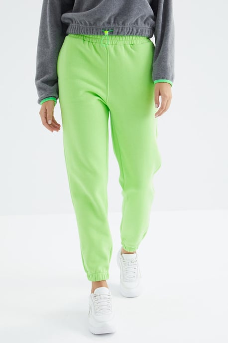 Dames Hoge Taille Fleece Joggingbroek - Image 4
