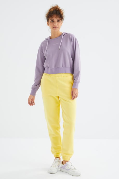 Vrouwen Hoge Taille Fleece Joggingbroek - Image 3