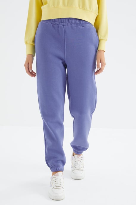 Dames Hoge Taille Fleece Joggingbroek - Image 4