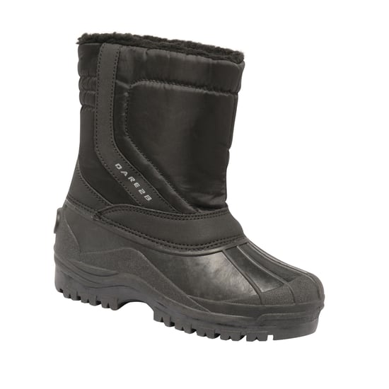 Dare 2B Childrens/Kids Zeppa Junior Waterproof Snow Boots (Black) - Image 1