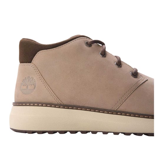 Timberland Mens Hudson Road Leather Chukka Boots (Grey) - Image 4