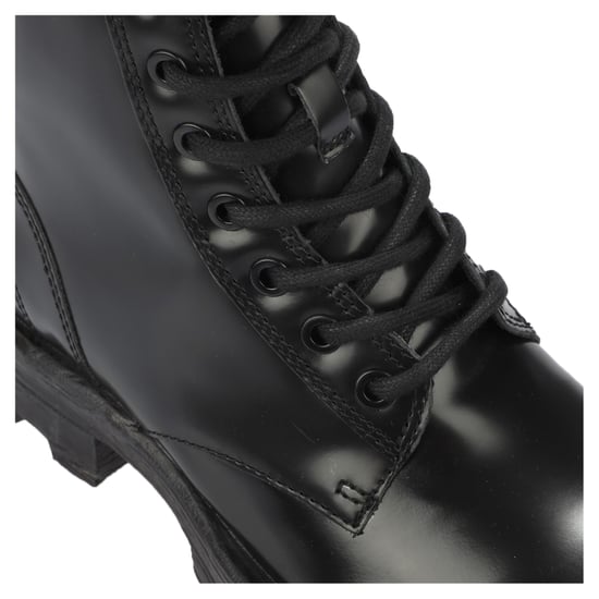 Diesel Womens/Ladies D-Hammer Leather Combat Boots (Black) - Image 4