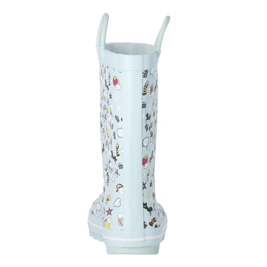 Trespass Childrens/Kids Starryton Unicorn Wellington Boots (Mint) - Image 2