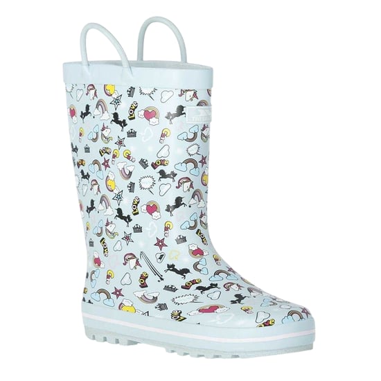 Trespass Childrens/Kids Starryton Unicorn Wellington Boots (Mint) - Image 5