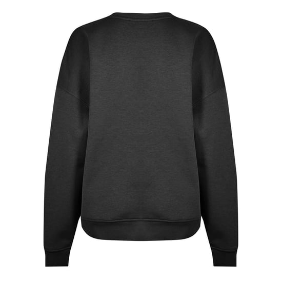 Calvin Klein Dames-sweatshirt met normale pasvorm en afhangende mouwen (Zwart) - Image 2
