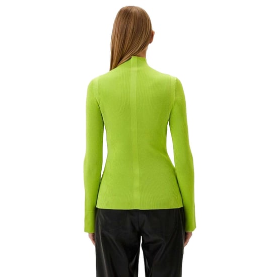 Boss Dames/Dames Frescia Viscose Sweater met lange mouwen (Helder geel) - Image 4