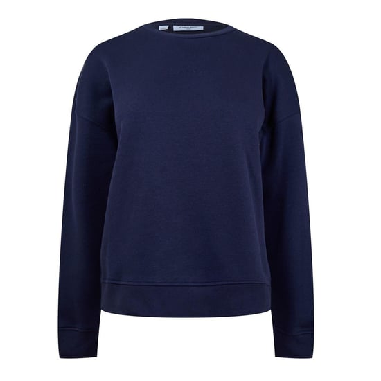 Calvin Klein Dames-sweatshirt met normale pasvorm en afhangende mouwen (Marine) - Image 1