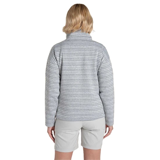 Craghoppers Dames/Dames Sweatshirt met Gestreepte Lange Mouwen (Stormgrijs) - Image 2