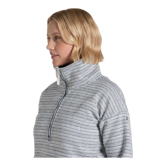Craghoppers Dames/Dames Sweatshirt met Gestreepte Lange Mouwen (Stormgrijs) - Image 3