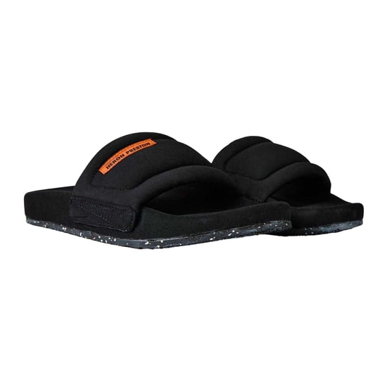 Heron Preston Dames/Dames Platte Slides (Zwart) - Image 4