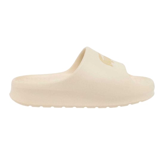 Lacoste Womens/Ladies Serve Chunky Sliders (Beige) - Image 1