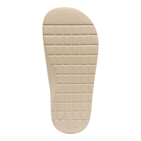 Lacoste Womens/Ladies Serve Chunky Sliders (Beige) - Image 5