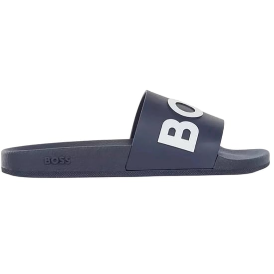 Boss Mens Logo Sliders (Dark Blue) - Image 1