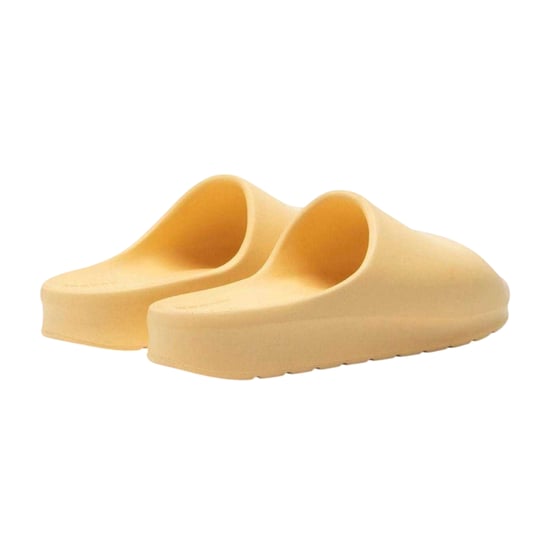 Lacoste Mens Serve Crocodile Holiday Sliders (Yellow) - Image 2