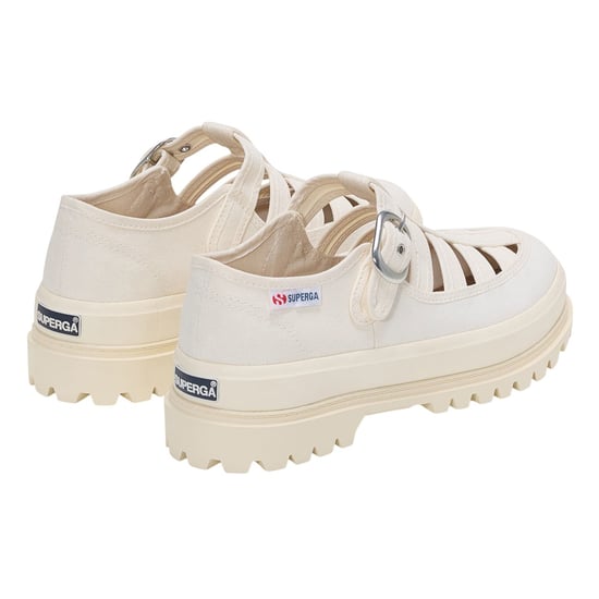 Superga Womens/Ladies 3541 Alpina Gurkha Fisherman Sandals (Off White) - Image 2