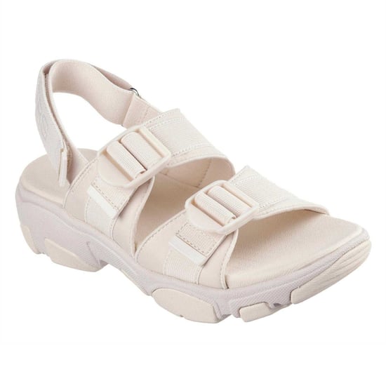 Skechers Dames/Dames Platte Hak Sandalen (Natuurlijk) - Image 3