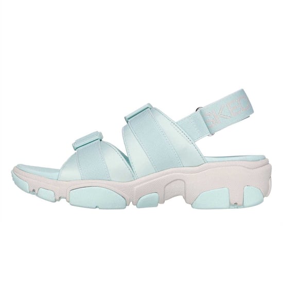 Skechers Dames/Dames Platte Hak Sandalen (Munt) - Image 2