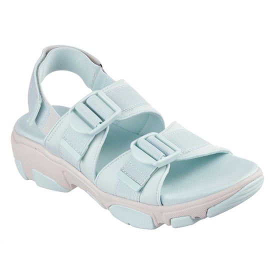 Skechers Dames/Dames Platte Hak Sandalen (Munt) - Image 3