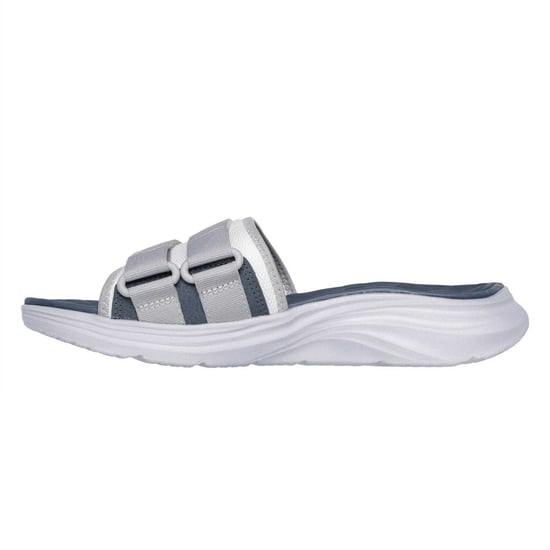 Skechers Mens Vapor Foam Platta Sportsandaler (Grått/Charcoal) - Image 2