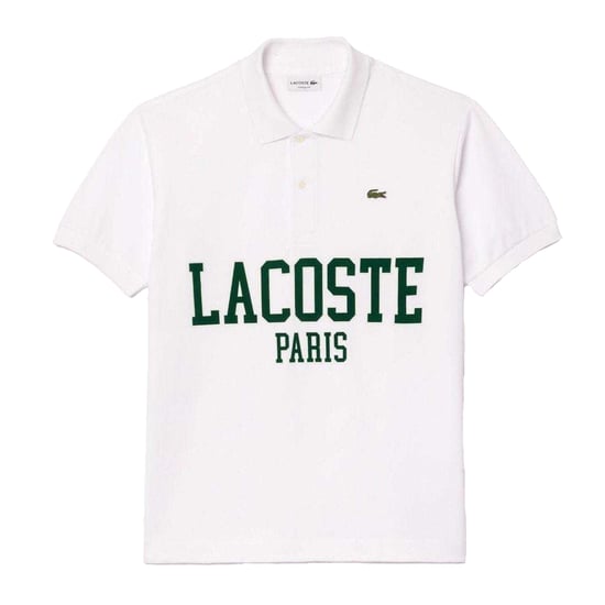 Lacoste Heren Origineel L.12.12 Klassiek Poloshirt (Wit) - Image 1