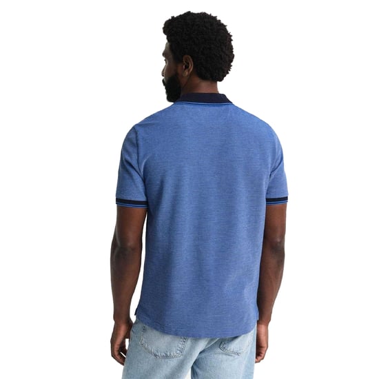 Gant Heren Katoenen Polo Shirt (Blauw) - Image 3