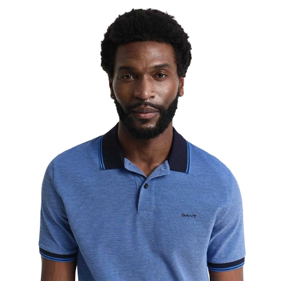 Gant Heren Katoenen Polo Shirt (Blauw) - Image 4