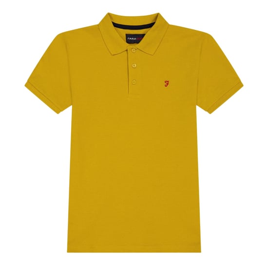 Farah Bugsworth Poloshirt Kinderen/Kinderen (Geel) - Image 1