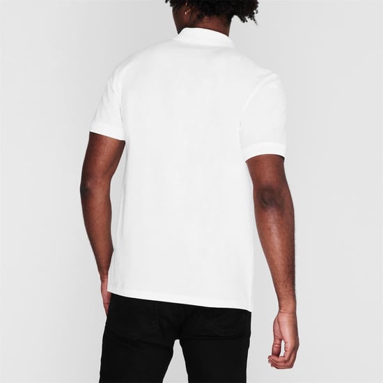 Hugo Heren Deruso Poloshirt (Wit) - Image 3