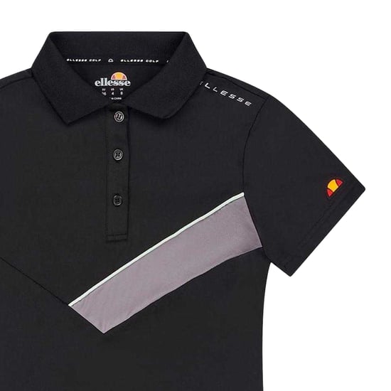 Ellesse Lotali polotröja för dam och dam (Svart) - Image 3