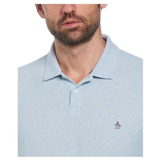 Original Penguin Heren Slim Poloshirt (Koel Blauw) - Image 3