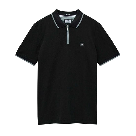 Weekend Offender Heren polo (Zwart) - Image 2