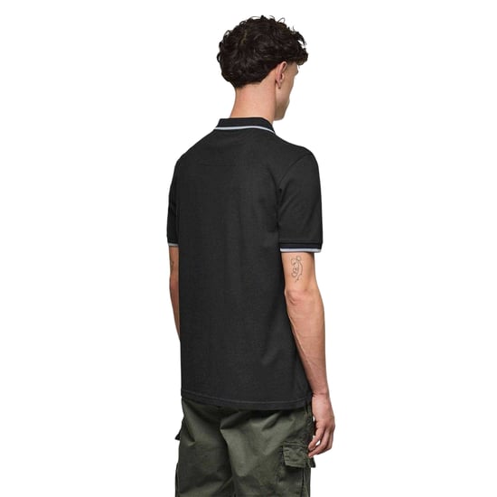 Weekend Offender Heren polo (Zwart) - Image 3