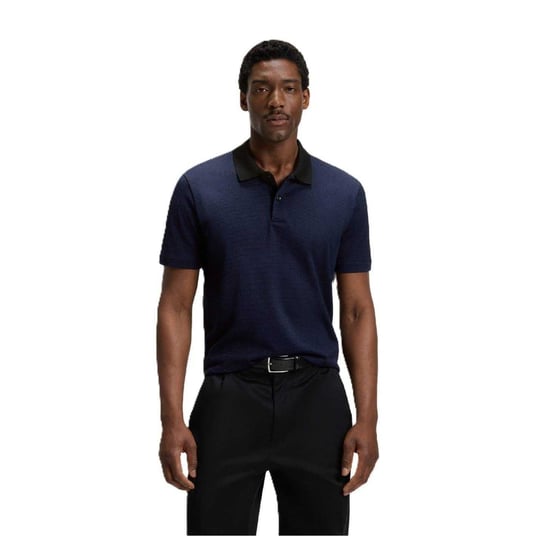 Boss Heren Regular Poloshirt (Donkerblauw) - Image 1
